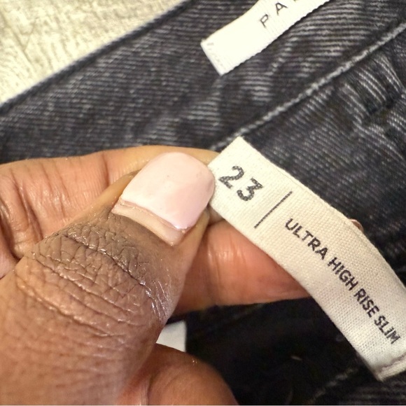 Pacsun Ultra High Rise Distressed Jeans Size 23 - Picture 5 of 5